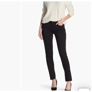 Adriano‎ Goldschmied The Stilt Cigarette Leg Jeans Low Rise Black Womens 29R